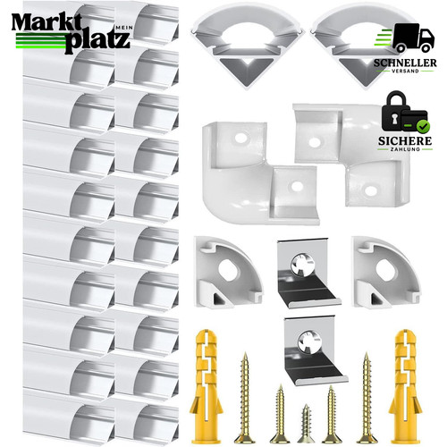 Led aluminium kanal form - aluminium,