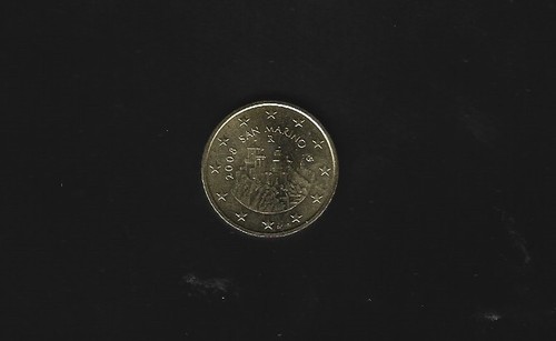 San marino cent kursmünze - marino,, 50
