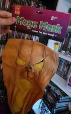 Scream Ghostface Pumpkin smiffys Maske selten rar Fasching Karneval Halloween