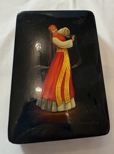 Russische lackdose - russische,