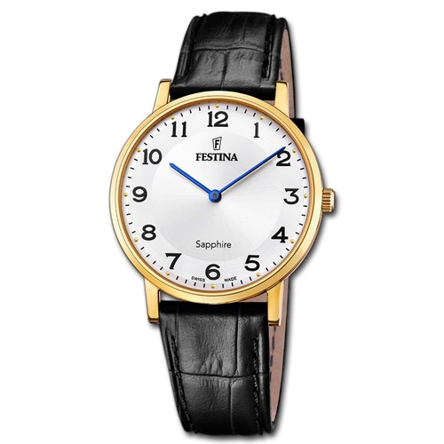 Festina herrenuhr leder - festina,