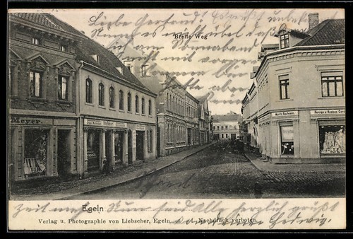 Egeln strassenpartie - ak,