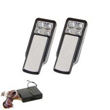 IP704 Chrom Funkfernbedienung für Peugeot 407 (2004–2006) mit Blinker