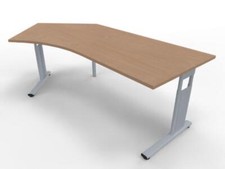 Schreibtisch Mega 135° Winkel