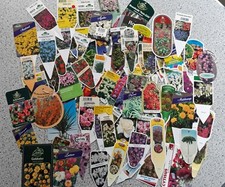 80 Stück verschiedenen Etiketten Schilder für Blumen Sträucher und Pflanzen 