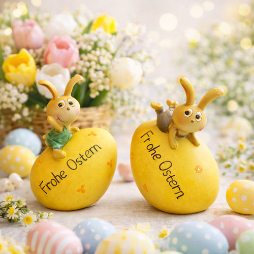 Deko osterhase figur frohe - osterhase,