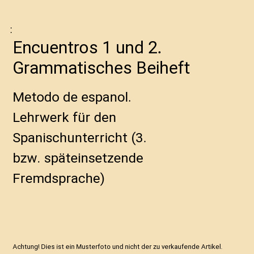 Encuentros und 2 - und,