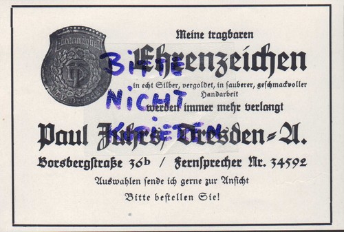 Dresden werbung 1928 paul - dresden,, 1928,