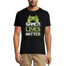 ULTRABASIC Herren T-Shirt Das Leben der Spieler Konto - Spiele Gamer Lives Matter
