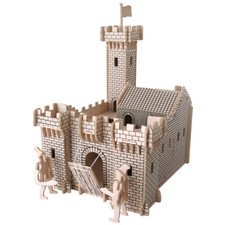 Ritterburg 3D Holzbausatz Burg