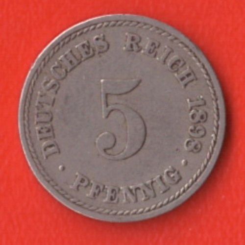 Deutsches kaiserreich 5 - -,
