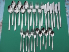 WMF Besteck Frankfurt Cromargan 30 - teiliges Besteckset 6 Personen 60er-Jahre