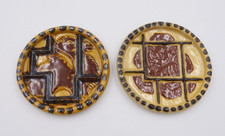 Keramik Schalen - Signatur unbekannt- Uffrecht? Bauhaus? Studiokeramik! #D4