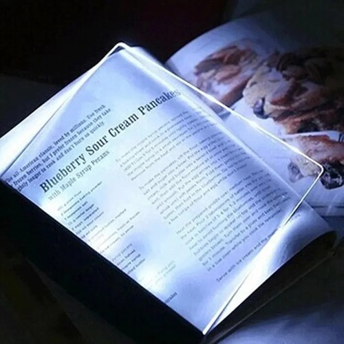 Led lightwedge book - book, light