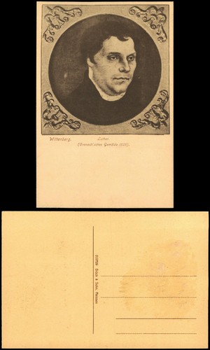 Ansichtskarte martin luther - ansichtskarte,