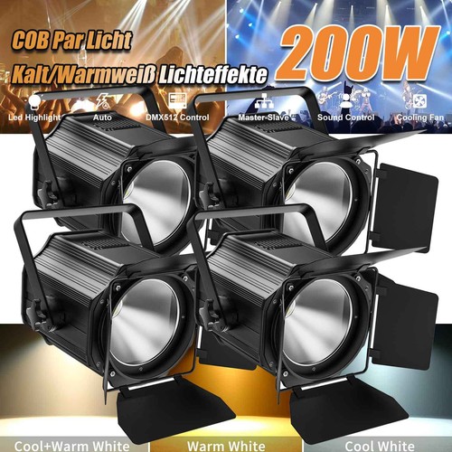 4stk 200w cob strahler - 4stk, par