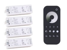 4 Zonen LED Funk Dimmer Controller Mesh + Fernbedienung 5-36V Memory Funktion