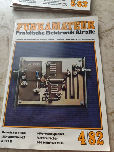 Funkamateur zeitschrift 82 - funkamateur, 4/82