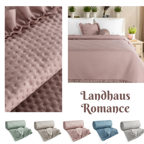 Romantische tagesdecke mit - romantische,