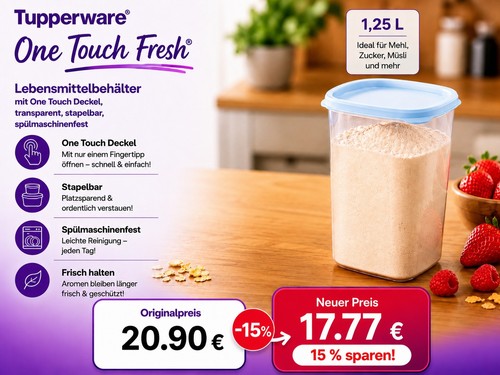 Tupperware one touch fresh - touch,
