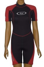 3mm Damen Neopren Shorty Surfshorty Surfanzug Tauchanzug Tauchshorty 36 - 44 NEU