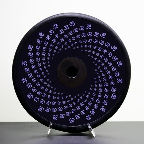 Lila ohm spirale effektrad - lila,