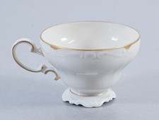 Rosenthal Selb - Bavaria Pompadour Porzellan Kaffeetasse Tasse Relief Goldrand