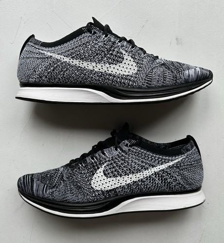 Nike flyknit racer - oreo, 46