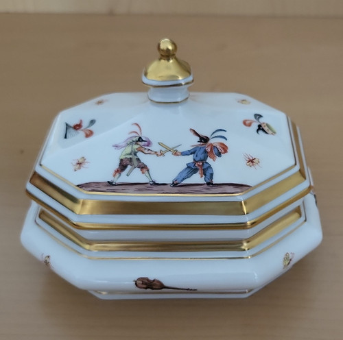 Meissen schmuckdose porzellan - schmuckdose,