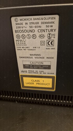 Bang olufsen beosound century - bang&olufsen,
