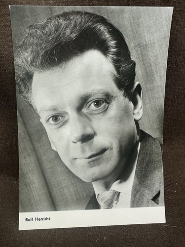 Ddr autogrammkarte rolf - ddr,