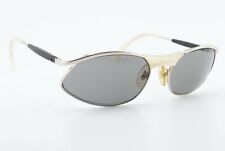 ALAIN MIKLI Paris Sonnenbrille 3213 Col 10077 Silver Sunglasses c1997 Size M NOS