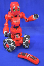 Roboter Tri-Bot von WowWee, kleiner roter Spiele-und Überwachungsroboter