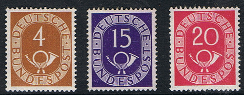 Deutschland 1951 bund - 1951,