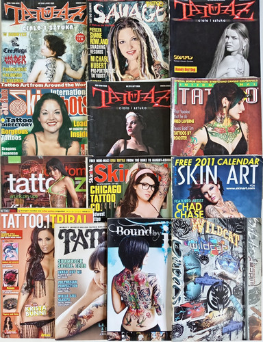 Various tattoo magazines - various,