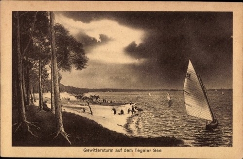 Berlin reinickendorf tegel - ak,