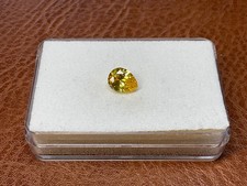 Edelstein gelb Tropfen