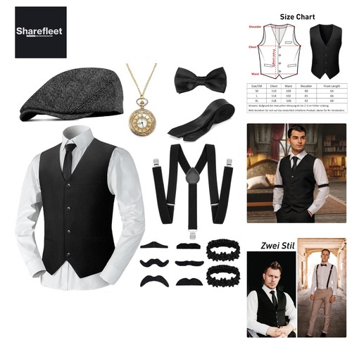 Wearxi 20er jahre herren - jahre,