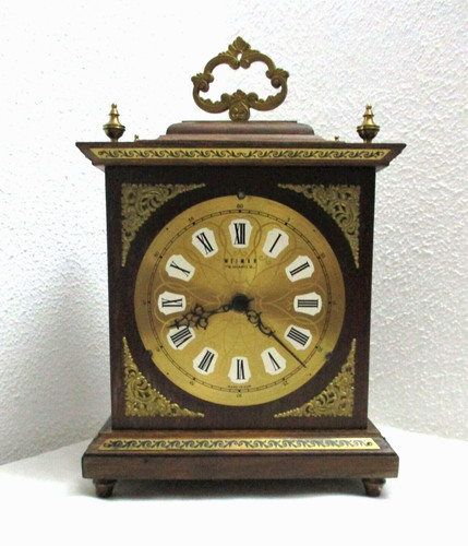 Kaminuhr uhr quartz 60er jahre - kaminuhr,