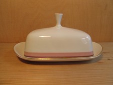 Arzberg Butterdose Gold Rosa