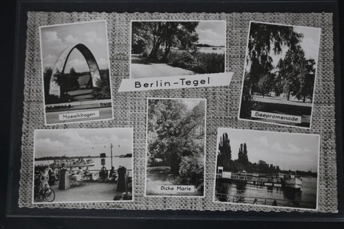 Berlin tegel mehrbildkarte - ak,