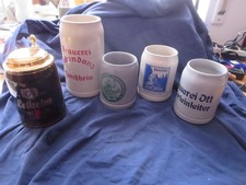 5 Bierkrüge aus Franken - 1