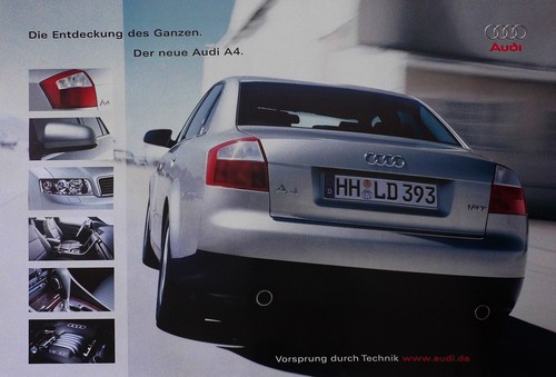 Audi plakat der - audi,
