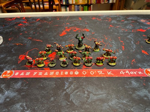 Blood bowl ork team san - -,