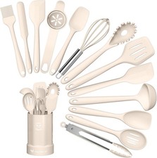 Küchenhelfer Set, 14-teiliges Silikon Koch-Utensilien, Koch-Besteck-Set, Küche