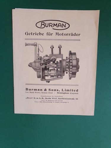 Burman getriebe - ,