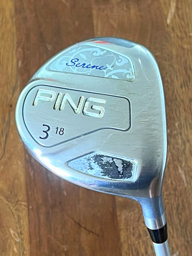 Ping serene holz - 3-holz, 18°