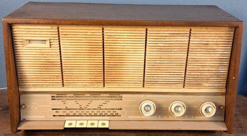 Philips b4e26a radio holz - radio, ·