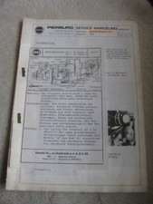 Motor Vergaser Prüf- und Serviceanweisungen, Pierburg, SOLEX ZENITH...; Oldtimer