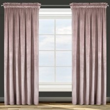 Samtvorhänge Rosa Vorhänge